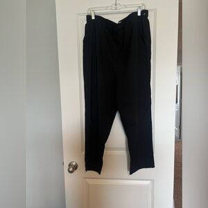 Nordstrom Rack Black Pants (90% rayon), 2x, never worn, like new
